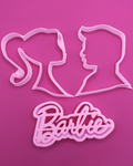 Barbie Style Cookie Cutter Set